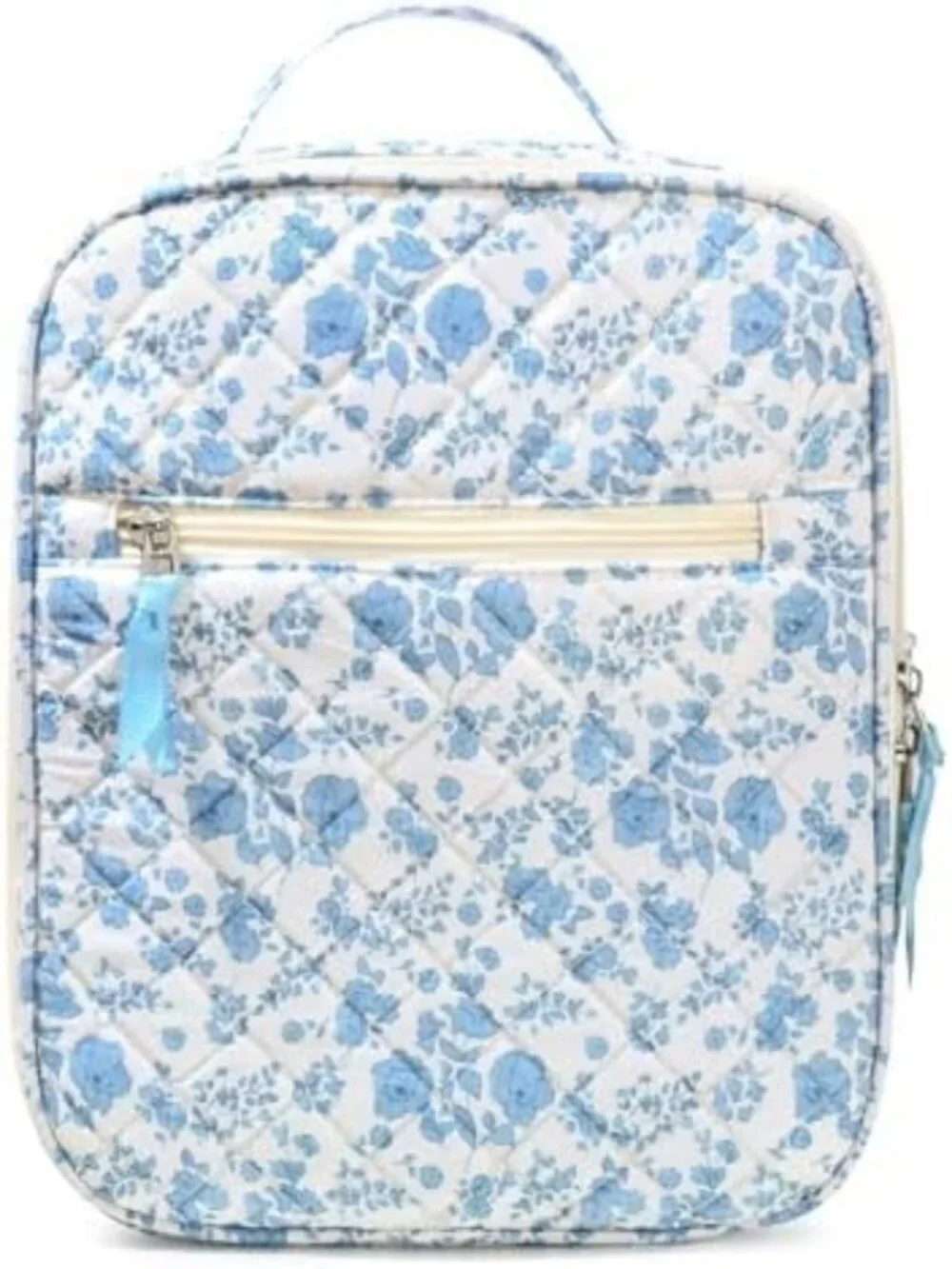 Insulated Lunch Bag for Women - Quilted, Large Capacity Cooler for Work & Travel